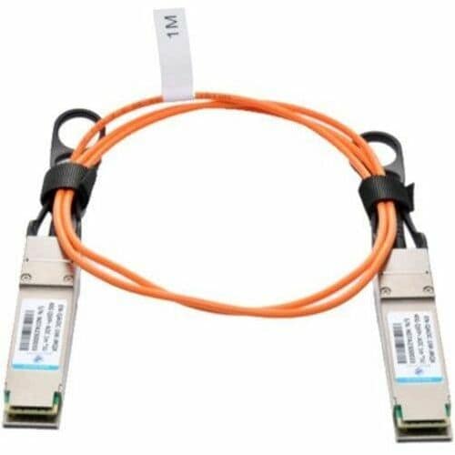 Cable óptico activo (AOC) ECI Networks QSFP+ a QSFP+ 40GBase de 30 metros y 98,4 pies