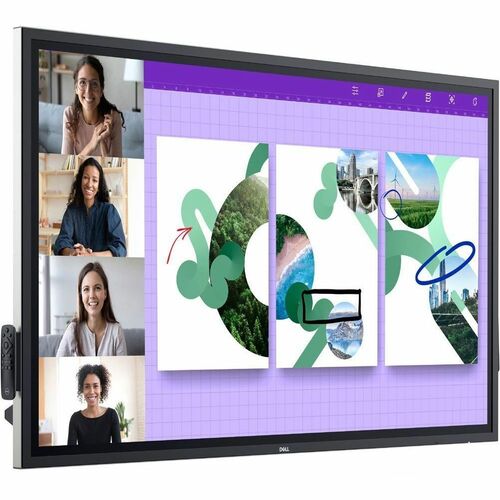 Écran tactile interactif Dell 65 4K MON-P6524QT