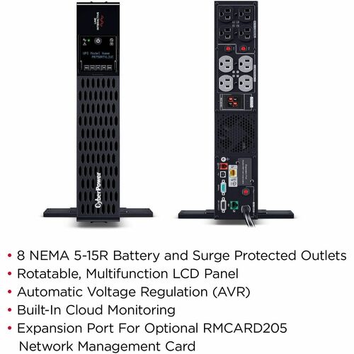 Systèmes d'onduleurs sinusoïdaux intelligents CyberPower CyberPower PR750RTXL2UC - 7