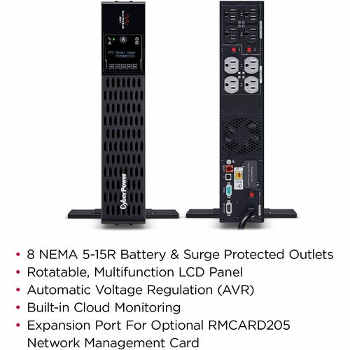 Cyber Power CyberPower Smart App Sinewave PR1500RT2UC 1500VA Rack/Towe