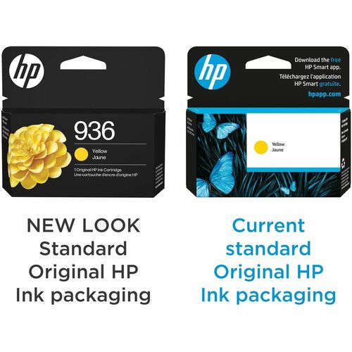 Cartucho de tinta de inyección de tinta original HP 936 - Amarillo - 1 unidad