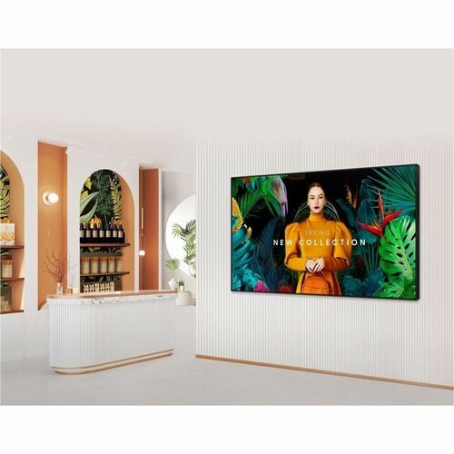 Écran d'affichage Samsung Crystal UHD QBC 75\" (1905 mm) LCD - Alignement vertical (VA)