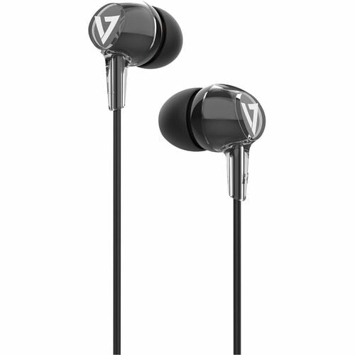 V7 Stereo Earbuds w/Inline Mic