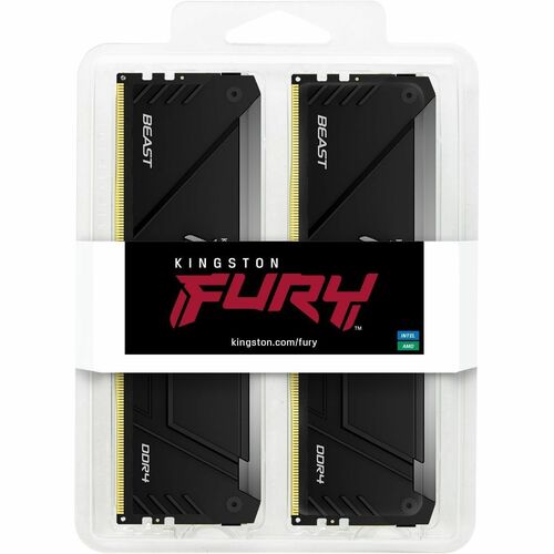 Kit de 2 modules DDR4 CL18 32 Go 3600 MT/S FURY BEAST RGB