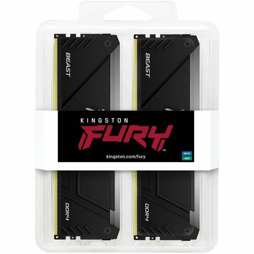 32GB 3200MT/S DDR4 CL16 DIMM KIT OF 2 1GX8 FURY BEAST RGB