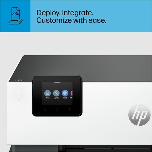Impresora de inyección de tinta transparente OfficeJet Pro 9110B, color P/S/C/F, alimentador automático de documentos (ADF), ENET, USB, WL 1200 x 1200
