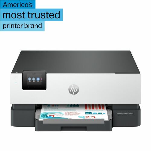 Impresora de inyección de tinta transparente OfficeJet Pro 9110B, color P/S/C/F, alimentador automático de documentos (ADF), ENET, USB, WL 1200 x 1200