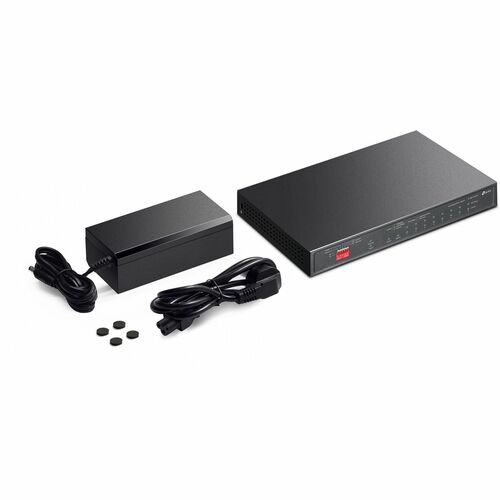 10-PORT GIGABIT DESKTOP SWITCH W/6-PORT POE 1COMBO GIGABIT SFP