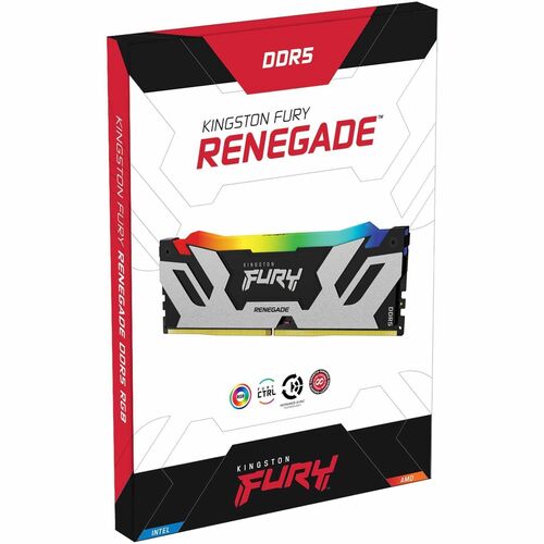 48GB 6400MT/S DDR5 CL32 DIMM FURY RENEGADE RGB XMP