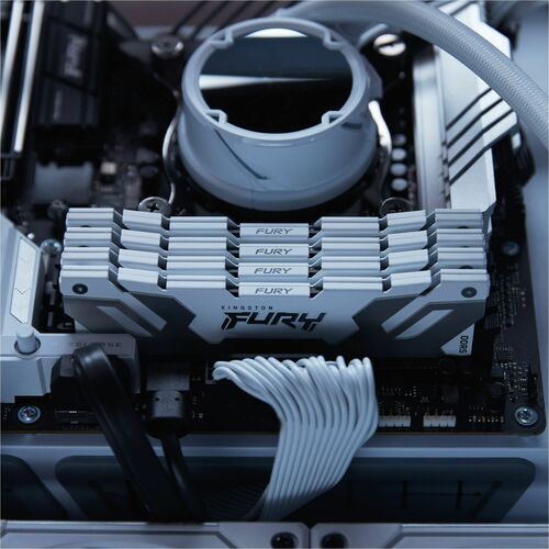 Memoria DIMM DDR5 CL38 de 24 GB y 7200 MT/S FURY RENEGADE PLATA XMP
