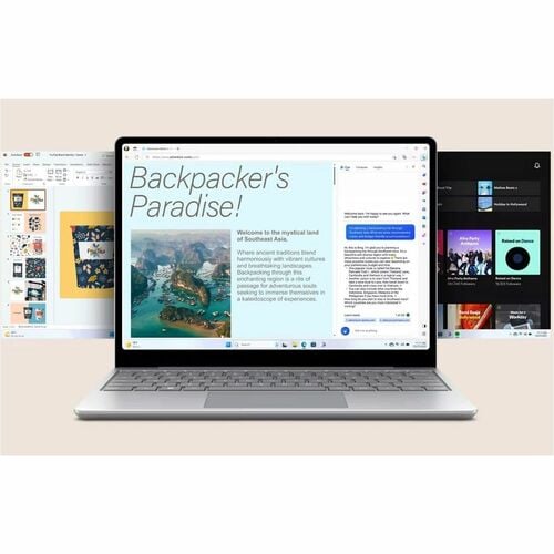 Microsoft Surface Laptop Go 3 12.4\" (314.96 mm) Touchscreen Notebook - Intel Core i5