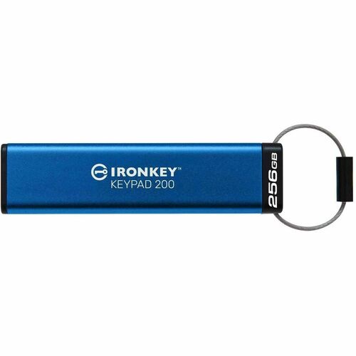 256GB IRONKEY KEYPAD 200 FIPS 140-3 LVL 3 AES-256 ENCRYPTED