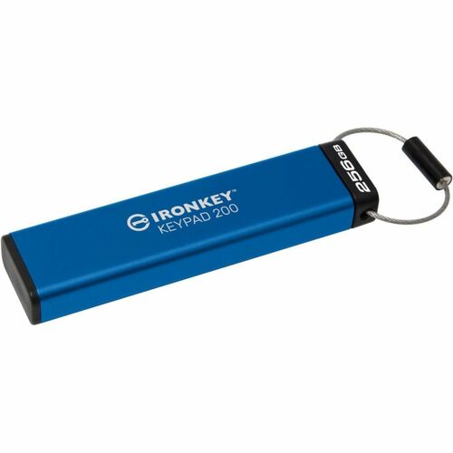 256GB IRONKEY KEYPAD 200 FIPS 140-3 LVL 3 AES-256 ENCRYPTED