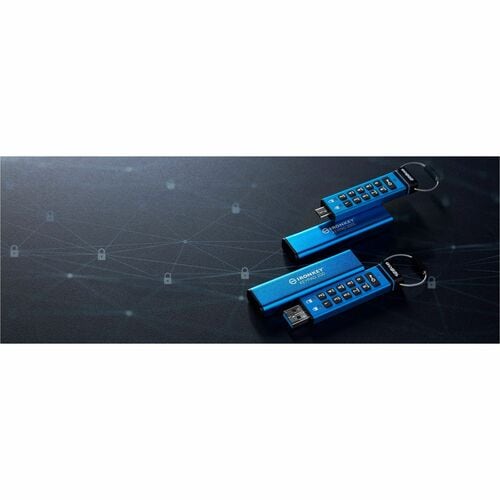 256GB IRONKEY KEYPAD 200 FIPS 140-3 LVL 3 AES-256 ENCRYPTED