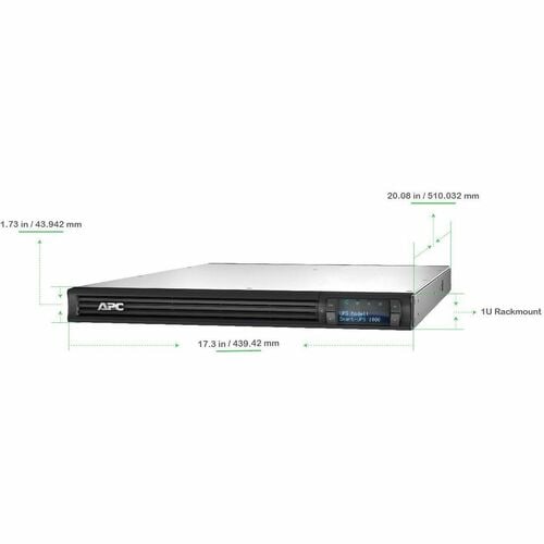 Onduleur montable en rack APC by Schneider Electric Smart-UPS SMT 1 000 VA - 1U