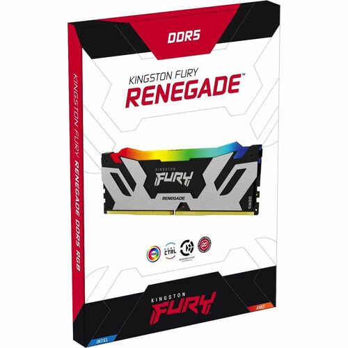 Mémoire DDR5 CL32 32 Go 6400 MT/S DIMM FURY RENEGADE RGB XMP