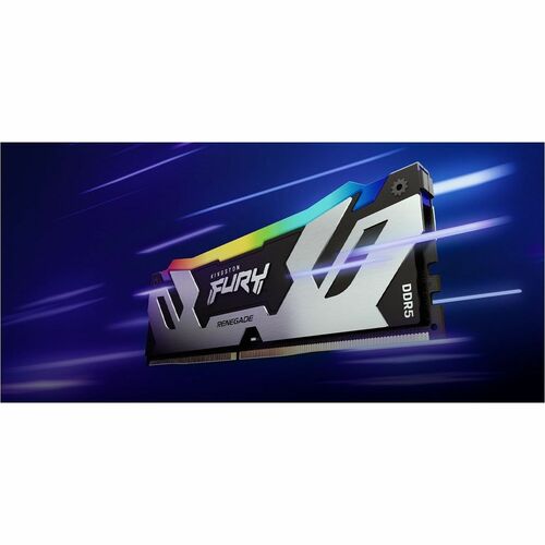 Mémoire DDR5 CL32 32 Go 6400 MT/S DIMM FURY RENEGADE RGB XMP