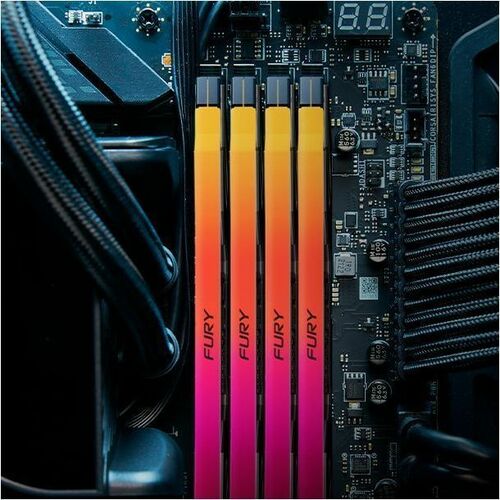 Mémoire DDR5 CL32 32 Go 6400 MT/S DIMM FURY RENEGADE RGB XMP