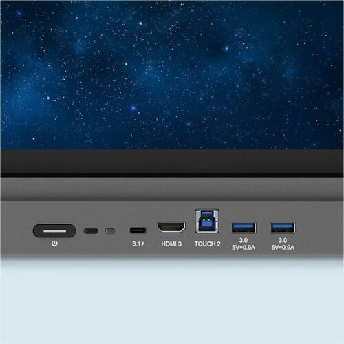 75IN 4K INTERACTIVE PANEL 75IN BLACK 3840X2160 INTERACTIVE