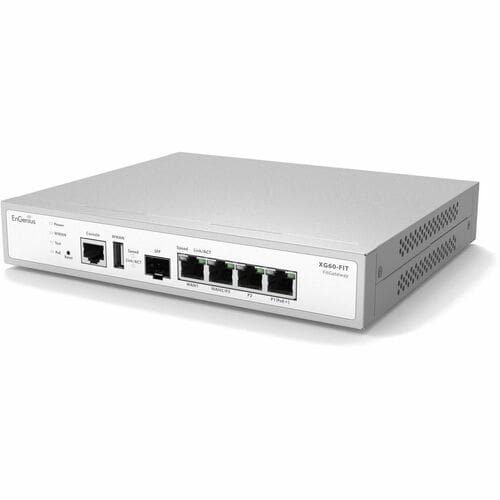 Puerta de enlace ENGENIUS FITXPRESS de 4 puertos Gigabit PoE+ de doble núcleo a 2,1 GHz