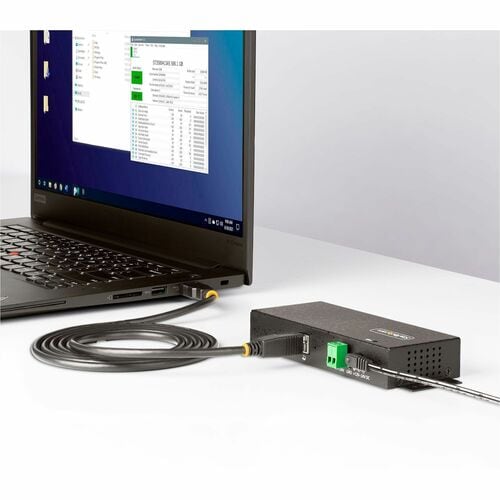 StarTech.com 7-Port Managed USB Hub, Heavy Duty Metal Industrial