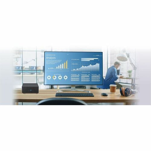 Processeur PN63-S1-BB5H000XFD PN53 6800H DDR5 VESA 2 SSD M.2 1 NCNR