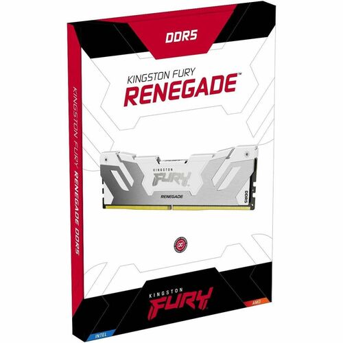 16GB 8000MT/S DDR5 CL38 DIMM FURY RENEGADE WHITE XMP