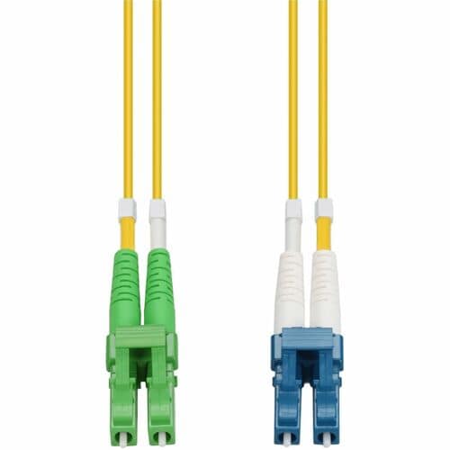Câble de raccordement en fibre optique SMF duplex OFNR (Riser-Rated) jaune AddOn 6 m ALC vers LC - 19,7 pi (6