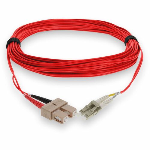AddOn Fiber Optic Duplex Patch Network Cable - 19.7 ft (6 m) Fiber Optic Network