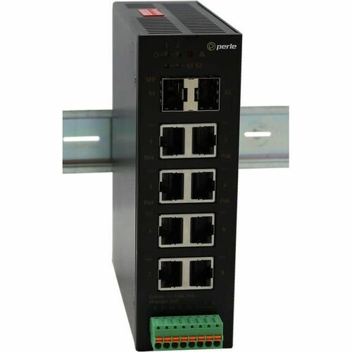 Conmutador IDS-114HP POE de 90 W, 8 puertos 10/100/1000BASE-T y 2 puertos SFP