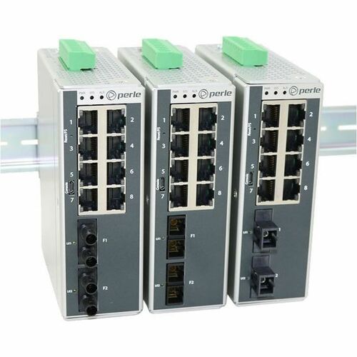 Commutateur Ethernet IDS-710-C2SD10-XT 8 ports 10/100/1000BASE-T, 2 ports SC, 10 km