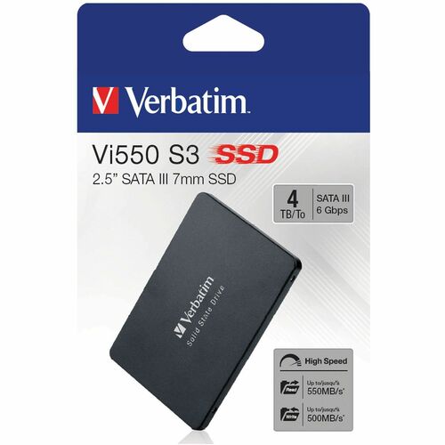 VERBATIM 4TB VI550 SSD MULTI 2 INTERNAL SATA III 2.5 SSD