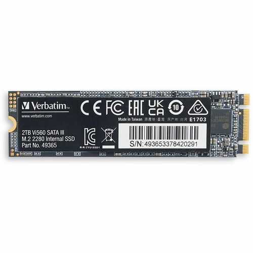 VERBATIM 2TB VI560 SSD MULTI 2 INTERNAL SATA III M.2 2280