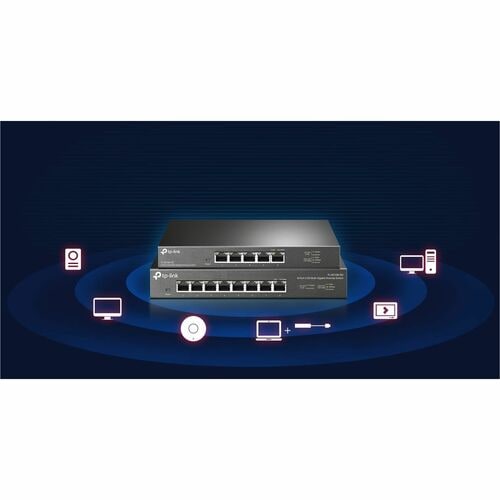 CONMUTADOR DE ESCRITORIO MULTIGIGABIT DE 8 PUERTOS Y 2,5 G