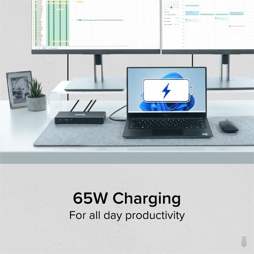Station d'accueil USB-C Plugable pour deux écrans et deux ports HDMI