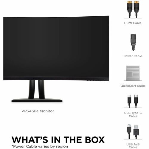 MONITEUR UWQHD INCURVÉ 34 COLORPRO 21:9 AVEC FREESYNC 75 Hz 100 W USB C