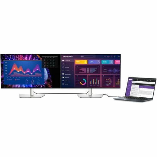 Monitor LED Dell UltraSharp U2724DE de 27" WQHD - 16:9 - Negro, Plateado