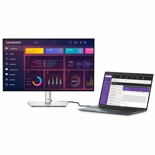 Monitor LED Dell UltraSharp U2424HE de 24" Full HD - 16:9 - Negro