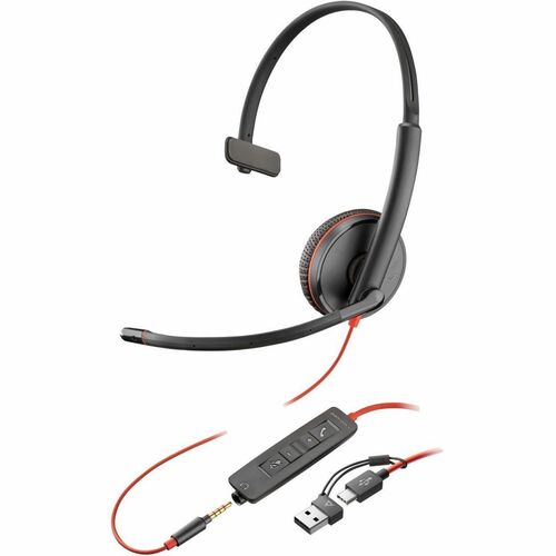 Poly Blackwire 3215 Monaural USB