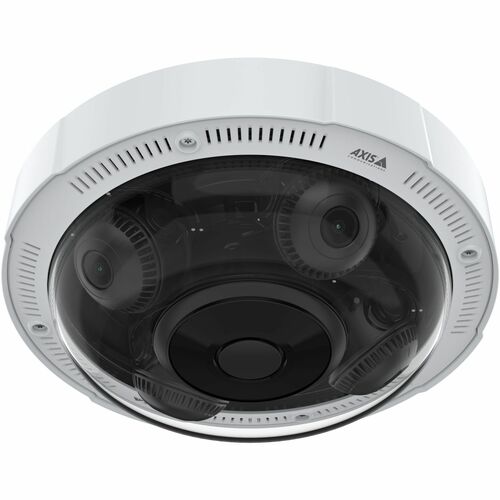 AXIS Panoramic P3737-PLE 5 Megapixel 2K Network Camera - Color - White - Zipstr