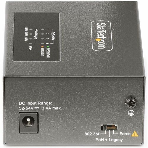 INYECTOR POE+/POE++ DE 4 PUERTOS MULTIGIGABIT ETHERNET 5/2.5G