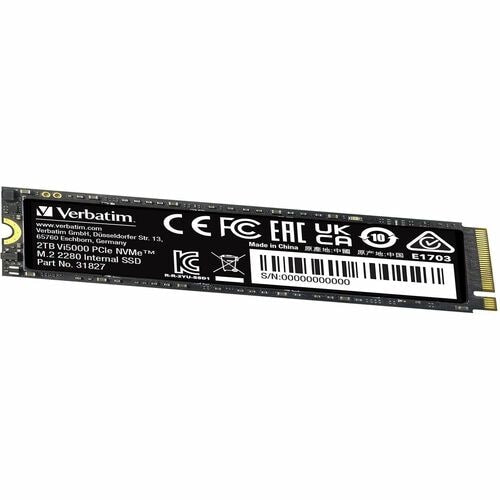 VERBATIM 2TB VI5000 SSD MULTI 2 INTERNAL PCIE NVME M.2 SSD