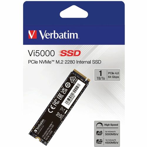 VERBATIM 1TB VI5000 SSD MULTI 2 INTERNAL PCIE NVME M.2 SSD