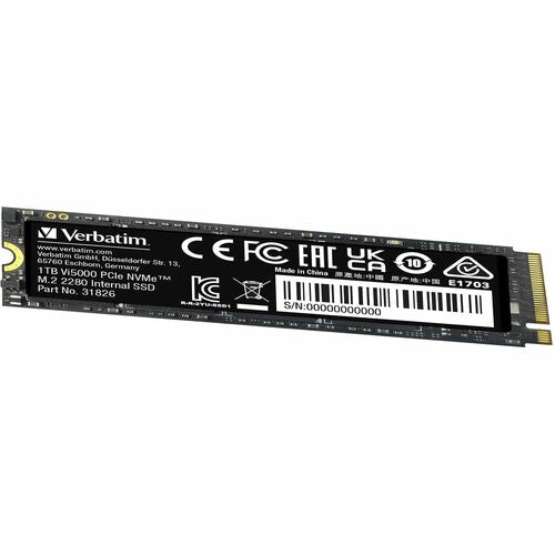 VERBATIM 1TB VI5000 SSD MULTI 2 INTERNAL PCIE NVME M.2 SSD