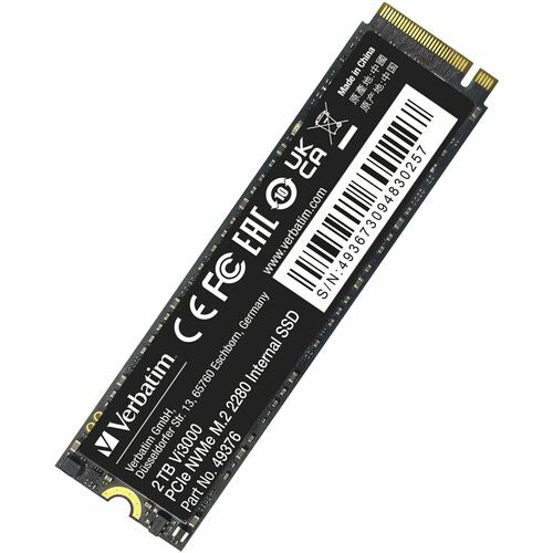 SSD VERBATIM VI3000 2 To SSD INTERNE PCIE NVME M.2 MULTI 2