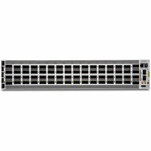 64X400G QSFP56-DD PORTS AC OUT