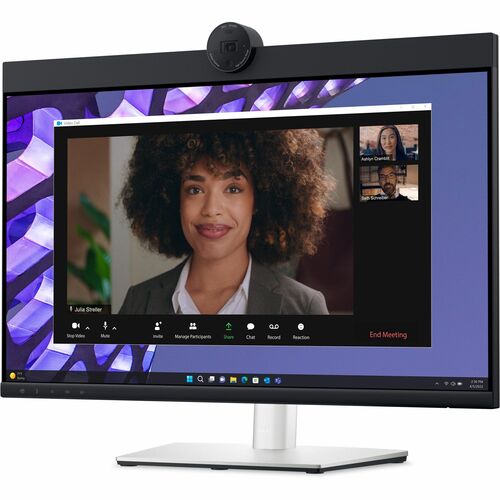 Monitor LED Full HD Dell P2424HEB de 24" con cámara web - 16:9 - Negro, plateado