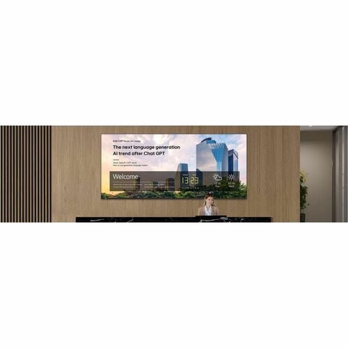 LG 105BM5N-B 105'' 21:9 Ultra Stretch Signage Optimized for Business Environments