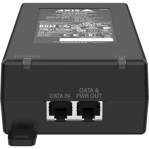 AXIS TU8004 PoE Injector - 120 V AC, 230 V AC Input - 57 V DC Output - 1 x RJ-45