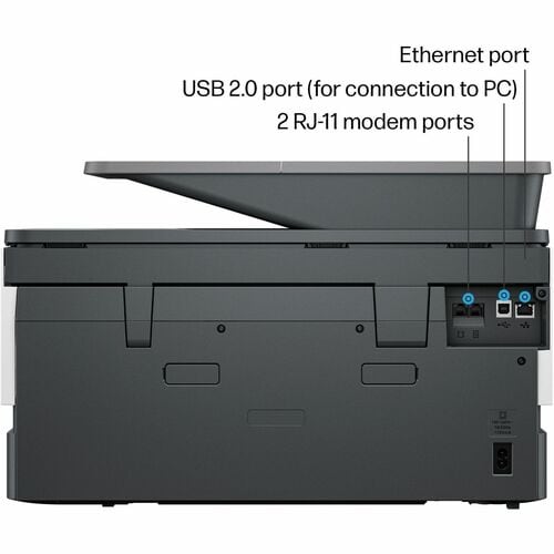 Impresora de inyección de tinta transparente OfficeJet Pro 9125E, color P/S/C/F, alimentador automático de documentos (ADF), USB, WL 1200 x 1200